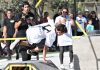 Más de 500 deportistas participaron en el primer campeonato de parkour en Rancagua