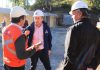 Intendente Masferrer inspeccionó obras en tranque de Lolol que permitirá regar 4 mil hectáreas con aguas de Convento Viejo