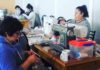 Mujeres renguinas continúan con sus cursos de corte y confección