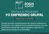 FOSIS abre fondos concursables para emprendedores asociados y organizaciones sociales