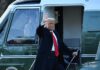 Donald Trump abandona la Casa Blanca pero asegura que «este movimiento apenas comienza»