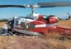 Helicóptero que presta servicios a Conaf capota en Olivar