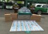 Se incautaron 2.760 cajetillas de cigarrillos en Cachapoal