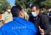 Ministro Delgado llega a San Fernando para evaluar daños y ayudar a familias afectadas tras gigantesco incendio