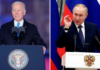 Joe Biden: “Por el amor de Dios, Putin no puede permanecer en el poder”