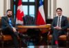 Boric se reúne con Trudeau en gira norteamericana: “El mundo está cambiando y nuestras democracias deben seguir el ritmo”