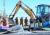 Municipio trabaja coordinadamente con Carabineros en el levantamiento de rucos y carpas de las calles de Rancagua