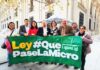 Diputada Marta González, concejales y dirigentas sociales acudieron a La Moneda a solicitar suma urgencia al proyecto de ley #quepaselamicro