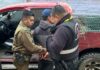 Lo pillaron con las “rejas” en las manos: Seguridad Pública de Graneros sorprendió a sujeto que robaba en línea férrea
