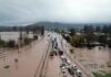 Transelec trabaja en reparación de estructura en línea de alta tensión que colapsó por crecida del Tinguiririca