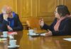 Diputada Riquelme se reúne con Ministro de Vivienda por Comité de Vivienda de Funcionarios de Salud de Rancagua