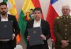 Chile y Bolivia firman acuerdos contra la trata de personas y el robo de vehículos