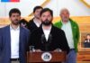 Boric vota en Punta Arenas y afirma que el resultado del Plebiscito no alterará la agenda del Gobierno