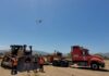 Vialidad MOP O’Higgins realizó cortafuegos de emergencias por incendios forestales en La Estrella y Pumanque
