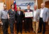 Alcalde de San Fernando recibe a su par de Beit Sahour en Palestina