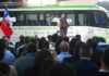 Boric participa de lanzamiento del primer bus a hidrógeno verde de Chile y construido en Rancagua