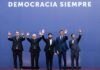 Con Lula, Petro, Orsi y Sánchez: Boric inicia «Democracia Siempre» respondiendo las críticas al evento