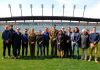 Autoridades participan de visita inspectiva de la FIFA a estadio El Teniente de Rancagua