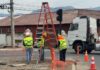 Avanzan obras de semaforización y recapado en sector norponiente de Rancagua