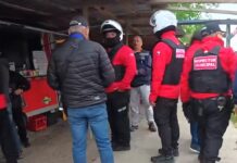 Operativo de fiscalización en acceso del Hospital Regional de Rancagua