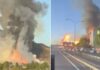 Al menos 4 muertos y 10 heridos deja accidente y posterior explosión de camión con gas en Santiago