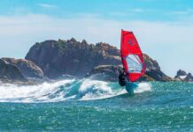 En Navidad: balneario de Matanzas recibirá la gran final del Circuito Chileno de Windsurf
