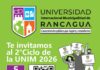 Universidad Internacional Municipalidad de Rancagua iniciará su segundo ciclo 2026 con foco en ciudadanía