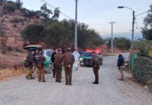 Con un muerto y dos detenidos termina persecución por robo en cuesta Chada en Mostazal