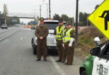 Carabineros refuerza controles en rutas de la Región de O’Higgins por fin de semana largo del Día del Trabajador