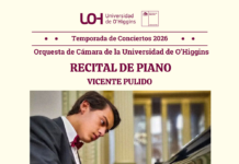 Talento emergente del piano chileno debuta en Rancagua con recital en la UOH
