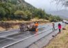 MOP O’Higgins realiza labores de limpieza por desprendimiento de rocas en ruta del ácido H-35
