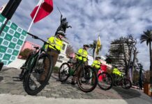 Municipio de Rancagua entregó bicicletas a Carabineros para reforzar patrullajes preventivos en el centro de la ciudad