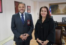 Presidenta de la Corte de Apelaciones de Rancagua sostiene reunión de coordinación con jefe regional de la PDI