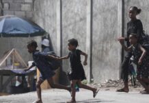 ¡Dónde están los niños haitianos!