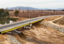 MOP O’Higgins inaugura nuevo puente Quiahue en la comuna de Lolol