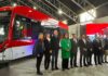 Fábrica Reborn de Rancagua culmina ensamblaje de bus a base de Hidrógeno Verde para el Sistema RED