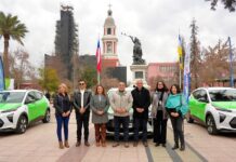 Colectiveros de Rancagua y Machalí reciben sus vehículos gracias al Programa Mi Taxi Eléctrico