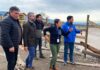 Minvu refuerza acciones preventivas en Campamento California ante posible crecida del río Cachapoal