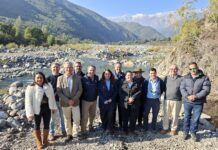 Subsecretario Venezian revisa los avances del proyecto embalse Bollenar en Rengo