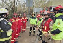 Brigadas de Codelco División El Teniente participaron en simulacro de aluvión en Malloa