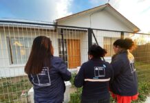 Serviu O’Higgins fiscaliza correcto uso de viviendas sociales en conjunto habitacional Las Rosas de Peralillo