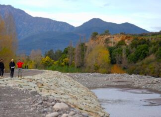 Río Tinguiririca en San Fernando cuenta con nuevas defensas fluviales financiadas por el Gobierno Regional