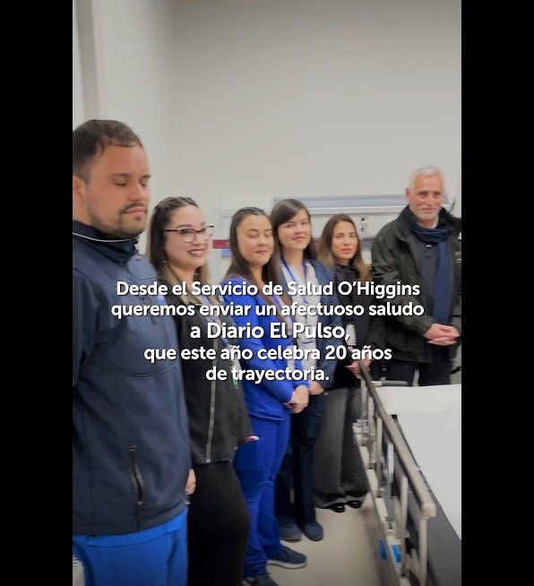 Saludos del equipo del Servicio de Salud O’Higgins