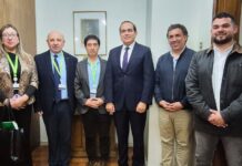 Senador Castro y Alcalde Vidal realizan gestiones para concretar sucursal de BancoEstado en La Estrella