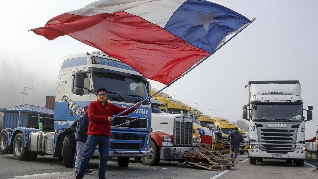 CHILE-TRANSPORT-MAPUCHE-PROTEST