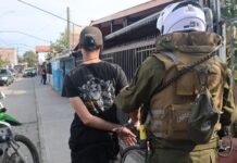 Ronda preventiva de Seguridad Municipal y Carabineros en sector oriente deja cuatro detenidos