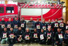 Once voluntarios de “Bomba Nogales” de Machalí aprobaron cursos intensivos de ventilación táctica y entrada forzada en incendio