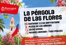 “La Pérgola de las Flores” llegará este domingo a la Plaza de los Héroes de Rancagua