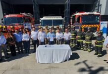 Essbio y Bomberos de Machalí fortalecen alianza para impulsar campaña de apoyo financiero