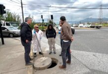 Municipalidad de Rancagua refuerza medidas preventivas ante sistema frontal y suspende clases desde las 13:00 horas de este martes